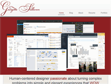 Tablet Screenshot of georgettesullivan.com